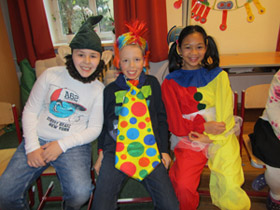 Fasching in der Schule